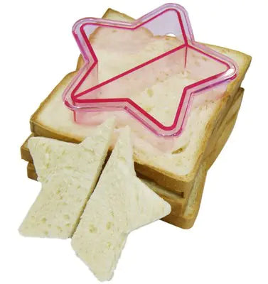 Kids' Sandwich Mold with Heart-Shaped Cartoon Design